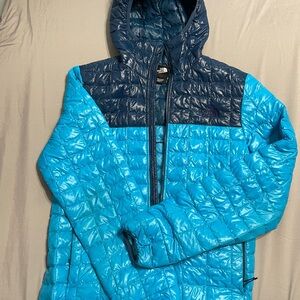 The North Face Teal Blue Packable Down Jacket